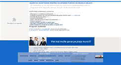 Desktop Screenshot of galati.anofm.ro