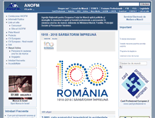 Tablet Screenshot of anofm.ro