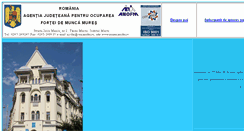 Desktop Screenshot of mures.anofm.ro